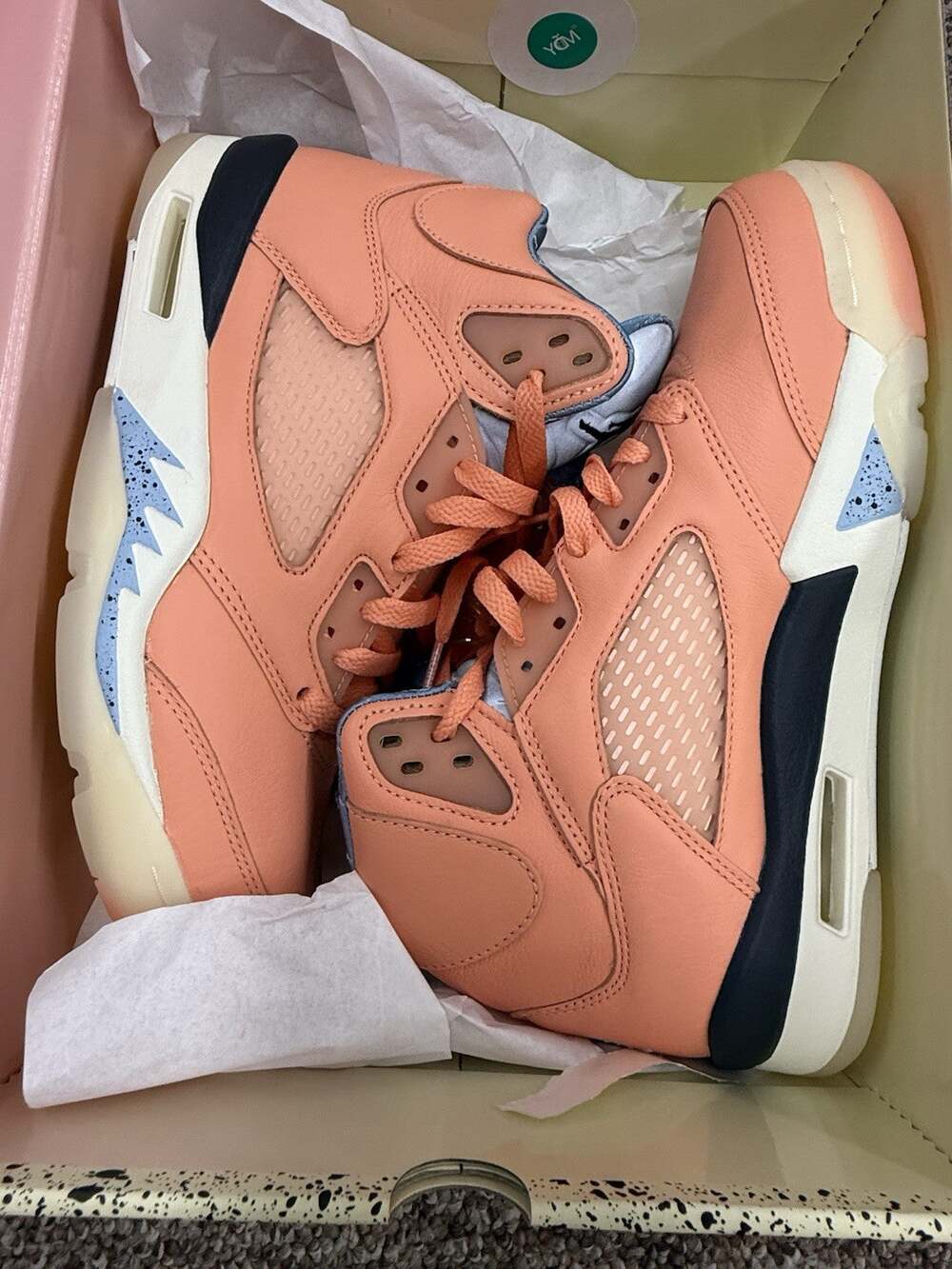 Size 7.5 - Jordan 5 Retro x DJ Khaled Mid We The Best - Crimson Bliss